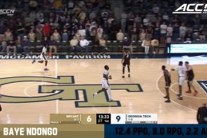 国籍塞内加尔！23岁/2米03的贝·恩东戈赛季精彩集锦